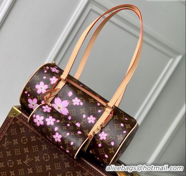 Promotional Louis Vuitton LV x TM Papillon bag in Sakura Monogram Canvas with Cherry Blossom M13097 2025