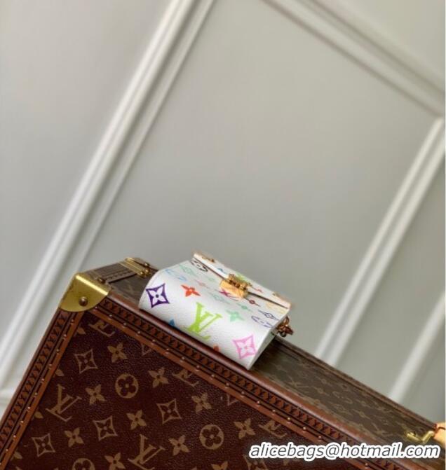 Top Design Louis Vuitton LV x TM Phone Pouch Metis in Multicolored Monogram Canvas M14098 White 2025