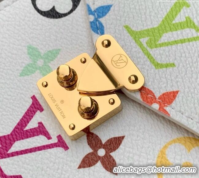 Top Design Louis Vuitton LV x TM Phone Pouch Metis in Multicolored Monogram Canvas M14098 White 2025