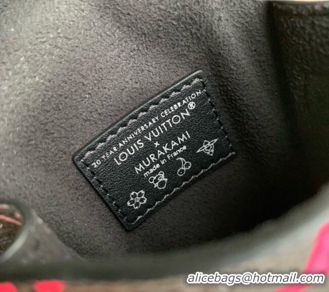 Famous Brand Louis Vuitton LV x TM Phone Pouch Metis in Multicolored Monogram Canvas M14098 Black 2025