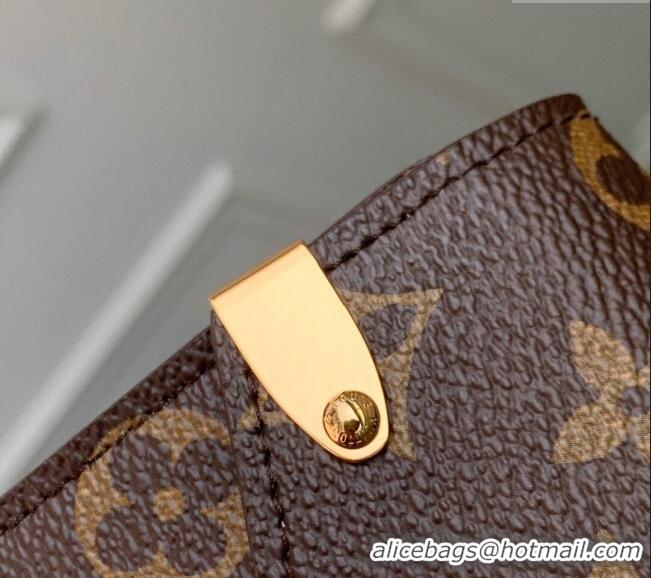 Famous Brand Louis Vuitton Monogram Canvas Phone Pouch Metis M13572 Brown 2025