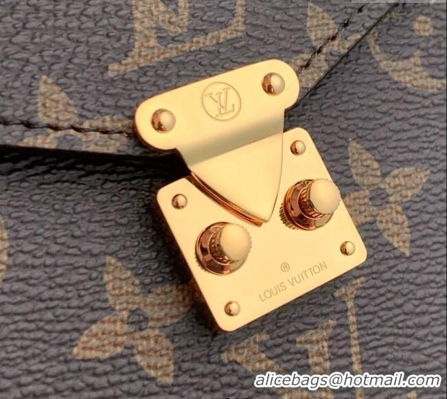 Famous Brand Louis Vuitton Monogram Canvas Phone Pouch Metis M13572 Brown 2025