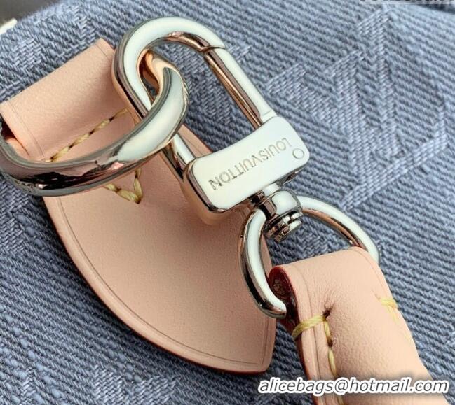 Famous Brand Louis Vuitton Speedy Soft 30 bag in Cloudy Grey Certified Organic Cotton M13344 2025