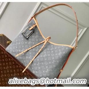 Famous Brand Louis Vuitton CarryAll MM bag in Cloudy Grey Certified Organic Cotton M13289 2025