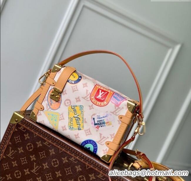 Top Quality Louis Vuitton Side Trunk MM Bag in Monogram Dune Canvas M14606 2025