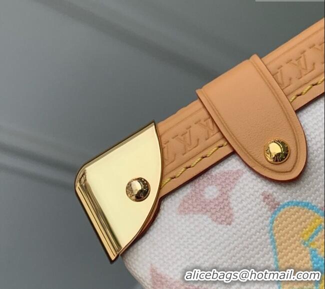 Top Quality Louis Vuitton Side Trunk MM Bag in Monogram Dune Canvas M14606 2025