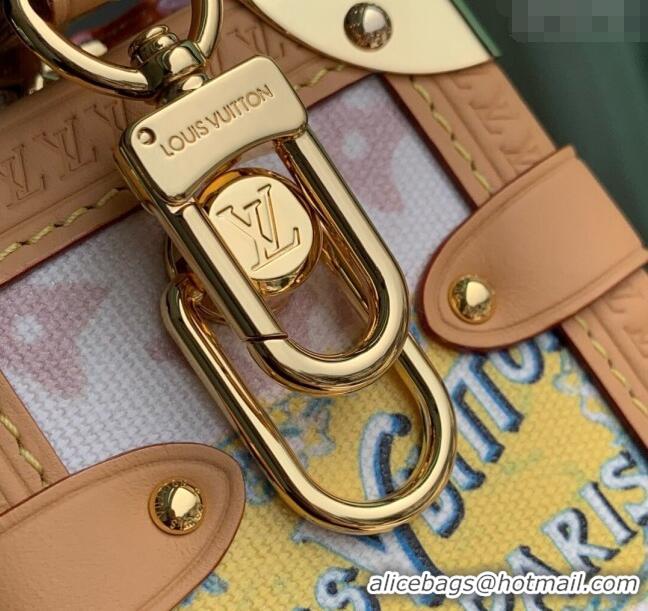 Top Quality Louis Vuitton Side Trunk MM Bag in Monogram Dune Canvas M14606 2025