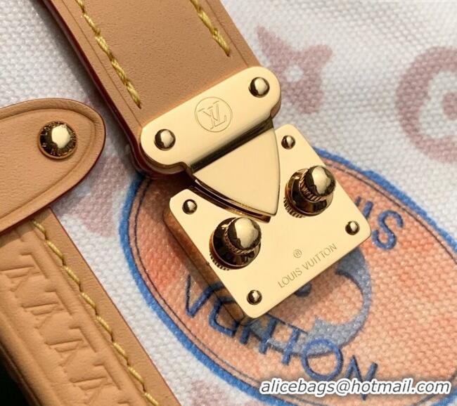 Top Quality Louis Vuitton Side Trunk MM Bag in Monogram Dune Canvas M14606 2025