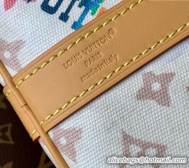 Best Price Louis Vuitton Keepall Bandouliere 45 Travel Bag in Monogram Dune Canvas M14736 2025