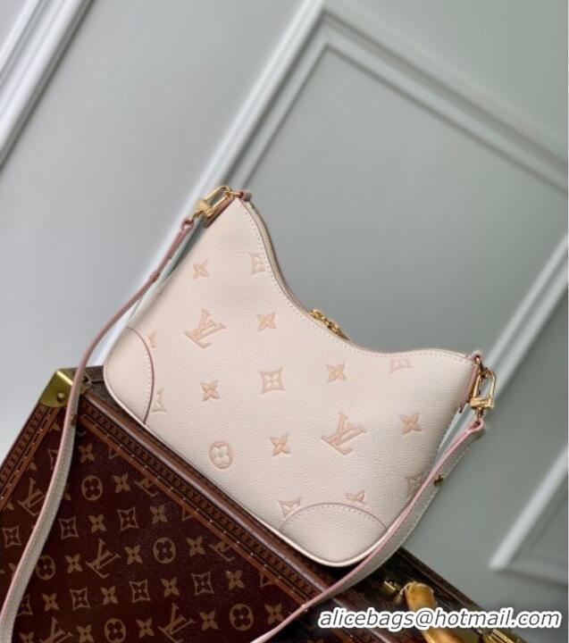 Top Quality Louis Vuitton Boulogne bag in Eden Beige Debossed Leather M14634 2025