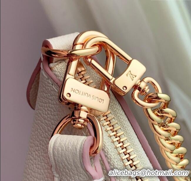 Top Quality Louis Vuitton Boulogne bag in Eden Beige Debossed Leather M14634 2025