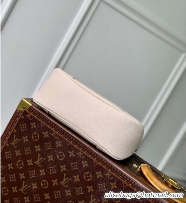 Top Quality Louis Vuitton Boulogne bag in Eden Beige Debossed Leather M14634 2025