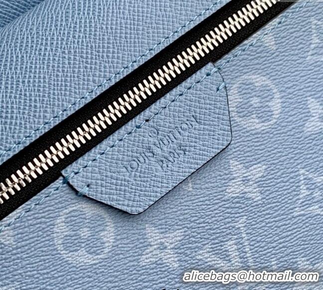 Promotional Louis Vuitton Discovery Slim Backpack Bag in Monogram Canvas and Leather M14072 Sky Blue 2025