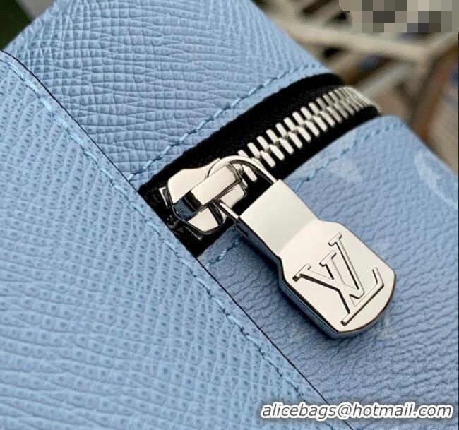 Promotional Louis Vuitton Discovery Slim Backpack Bag in Monogram Canvas and Leather M14072 Sky Blue 2025