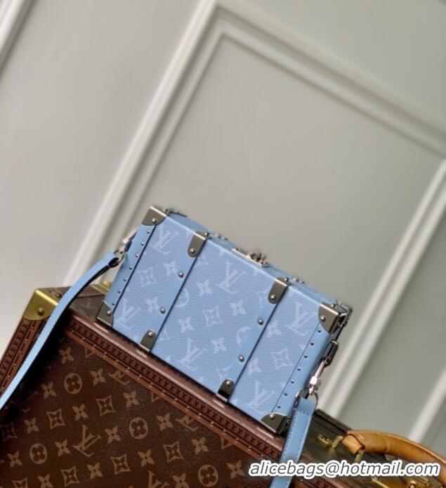 Well Crafted Louis Vuitton Wallet Trunk Taigarama Bag in Sky Blue Monogram Canvas and Leather M13562 2025