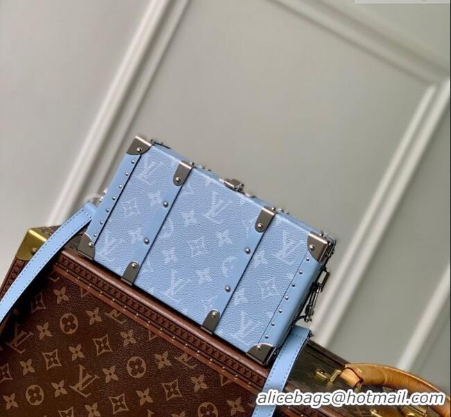 Well Crafted Louis Vuitton Wallet Trunk Taigarama Bag in Sky Blue Monogram Canvas and Leather M13562 2025