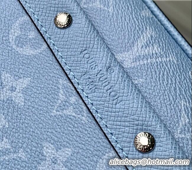 Big Discount Louis Vuitton Alpha Messenger Bag in Sky Blue Monogram Canvas and Leather M14073 2025