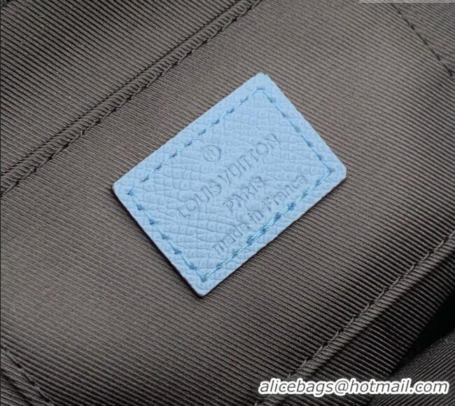 Cheap Price Louis Vuitton Pulse Wearable Wallet Bag in Sky Blue Monogram Canvas and Leather M14116 2025