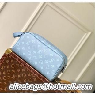 Grade Design Louis Vuitton Dopp Kit Bag in Sky Blue Monogram Canvas and Leather M14125 2025