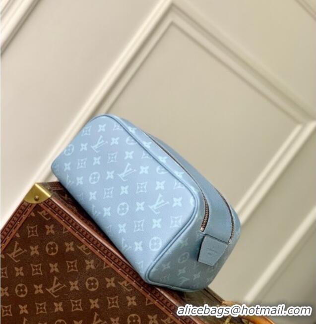 Grade Design Louis Vuitton Dopp Kit Bag in Sky Blue Monogram Canvas and Leather M14125 2025