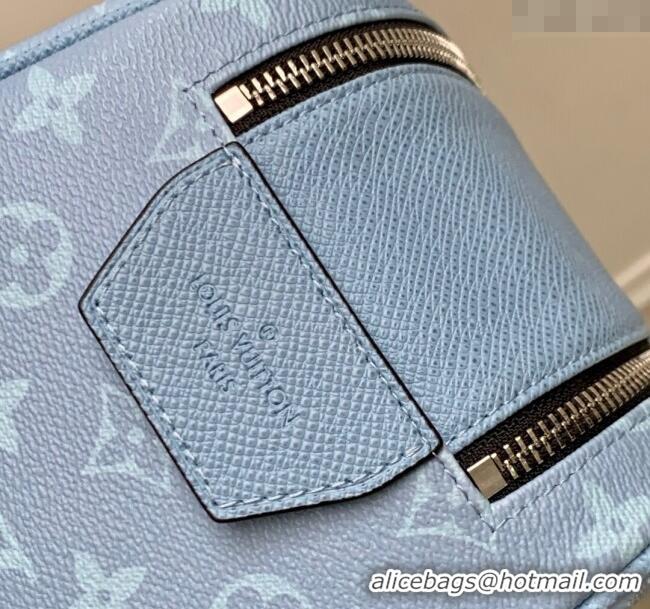 Grade Design Louis Vuitton Dopp Kit Bag in Sky Blue Monogram Canvas and Leather M14125 2025