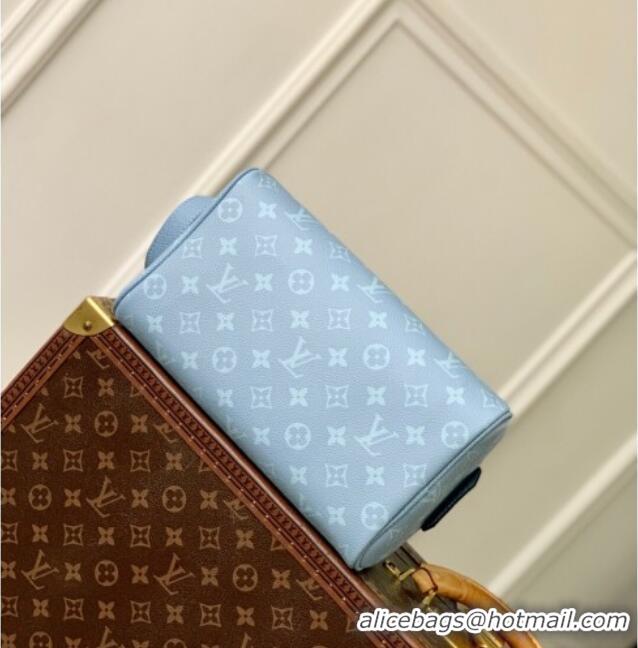 Grade Design Louis Vuitton Dopp Kit Bag in Sky Blue Monogram Canvas and Leather M14125 2025