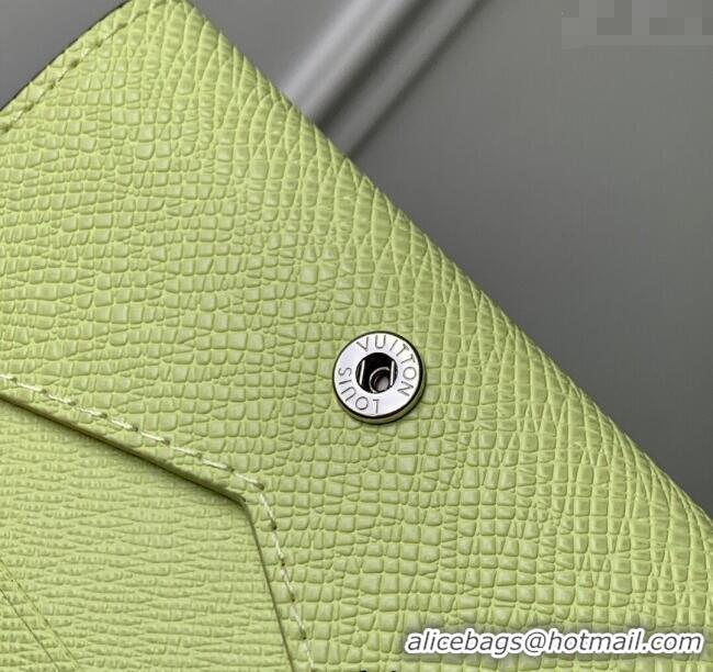 Best Price Louis Vuitton Envelope Business Card Holder in Monogram Canvas and Leather M14118 Lemon Yellow 2025