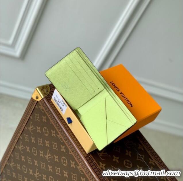 Buy Cheap Louis Vuitton Multiple Wallet in Sky Blue Monogram Canvas and Leather M14111 Lemon Yellow 2025