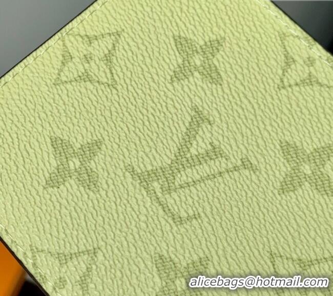 Buy Cheap Louis Vuitton Multiple Wallet in Sky Blue Monogram Canvas and Leather M14111 Lemon Yellow 2025