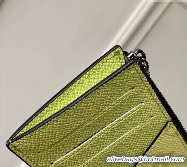 Grade Design Louis Vuitton Coin Card Holder in Lemon Yellow Monogram Canvas and Leather M14109 2025
