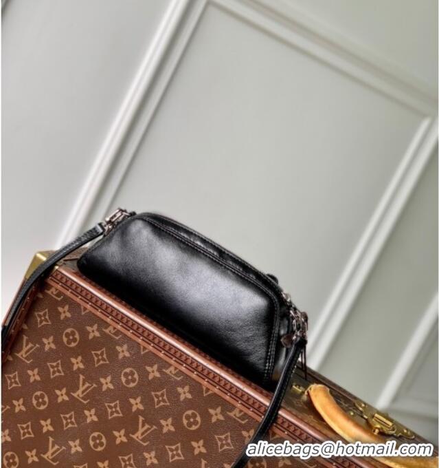 Trendy Design Louis Vuitton Pochette Vibe Bag in Lambskin leather M14544 Black 2025