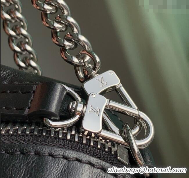 Trendy Design Louis Vuitton Pochette Vibe Bag in Lambskin leather M14544 Black 2025