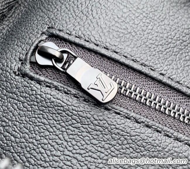 Best Price Louis Vuitton Dopp Kit Clutch in Navy Blue Monogram Shadow Leather M14843 2025