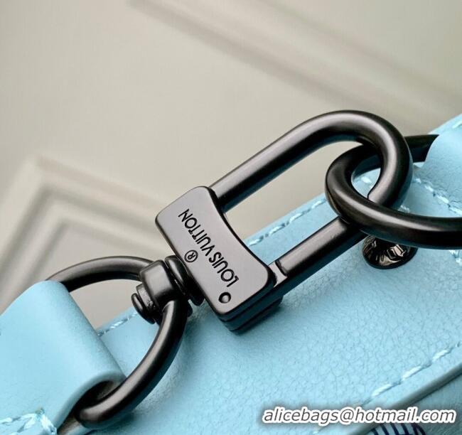 Super Quality Louis Vuitton Trio Messenger bag in Sky Blue Monogram Shadow Leather M14781 2025