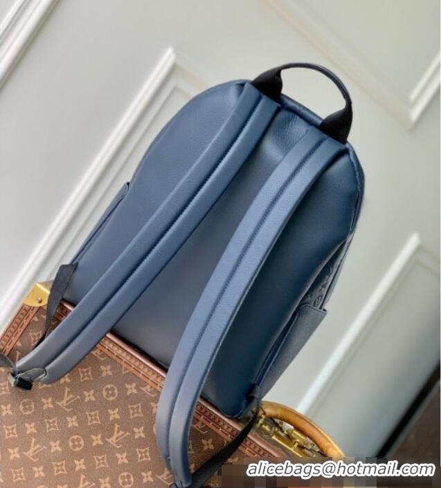 Super Quality Louis Vuitton Discovery Backpack PM Bag in Navy Blue Monogram Shadow Leather M14884 2025