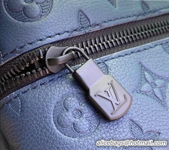 Super Quality Louis Vuitton Discovery Backpack PM Bag in Navy Blue Monogram Shadow Leather M14884 2025