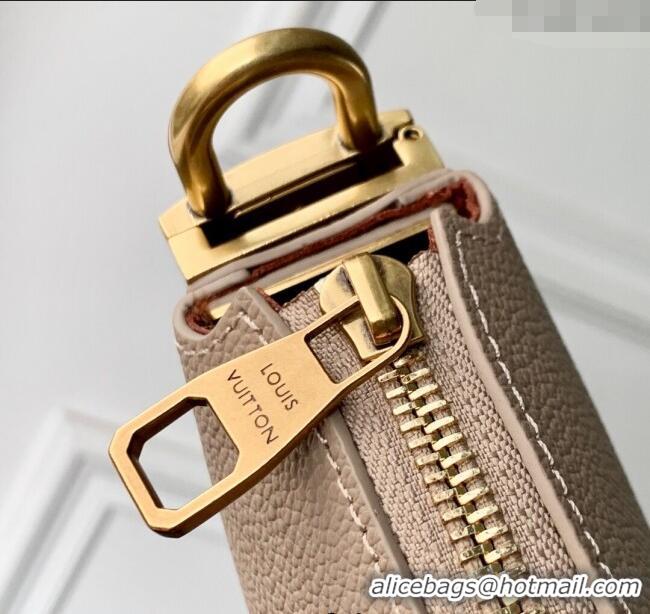 Promotional Louis Vuitton Low Key Cookie MM Bag in Calf Leather M14635 Walnut Beige 2025