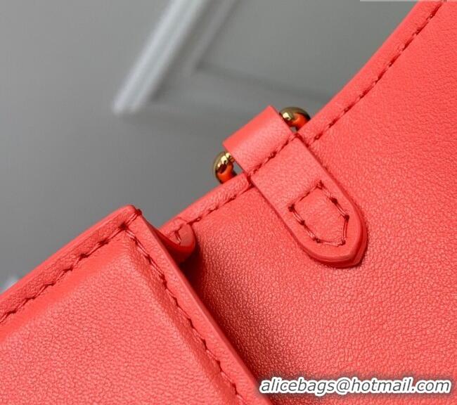 Famous Brand Louis Vuitton Wallet On Chain LV Bloom Mini Bag in Calf Leather M14548 Sweet Coral Pink 2025