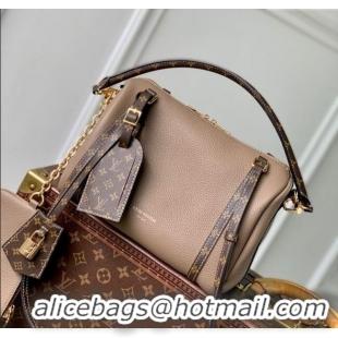 Inexpensive Louis Vuitton Keepall Soft Bag in Grained Leather M13667 Grey 2025
