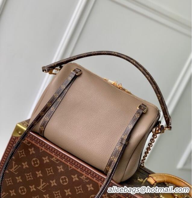 Inexpensive Louis Vuitton Keepall Soft Bag in Grained Leather M13667 Grey 2025