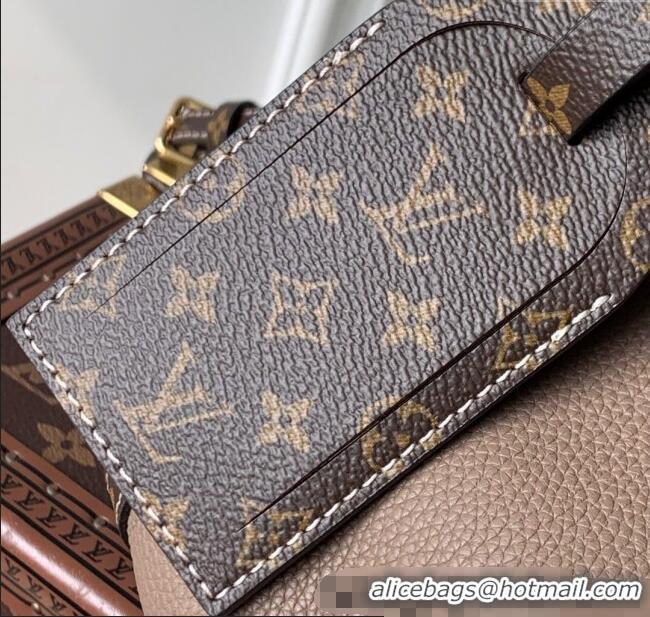 Inexpensive Louis Vuitton Keepall Soft Bag in Grained Leather M13667 Grey 2025
