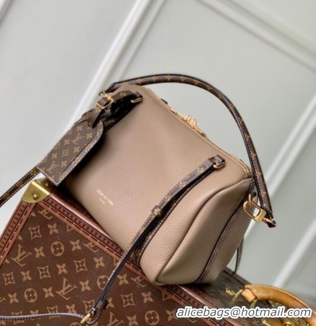 Inexpensive Louis Vuitton Keepall Soft Bag in Grained Leather M13667 Grey 2025