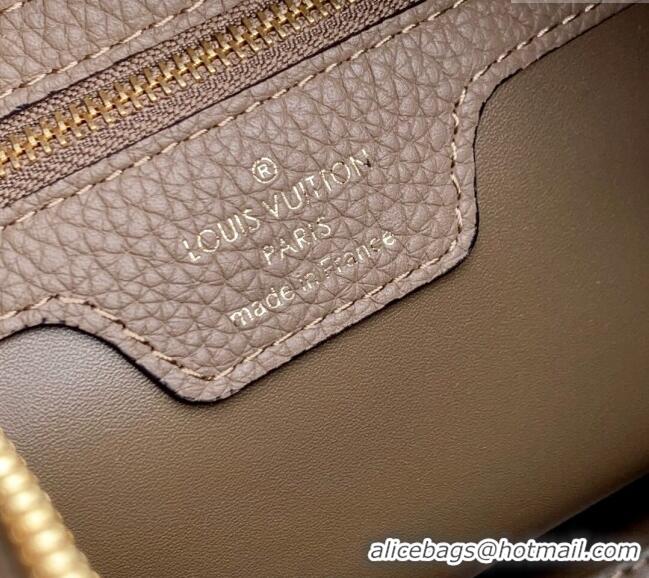 Inexpensive Louis Vuitton Keepall Soft Bag in Grained Leather M13667 Grey 2025