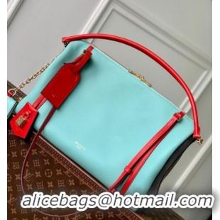 Promotional Louis Vuitton Large Keepall Soft Bag in Grained Leather M13668 Blue 2025