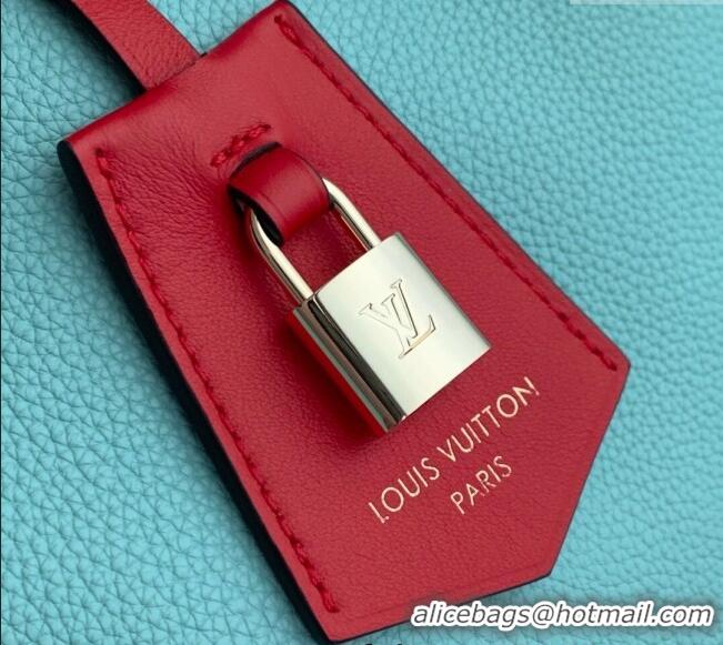Promotional Louis Vuitton Large Keepall Soft Bag in Grained Leather M13668 Blue 2025