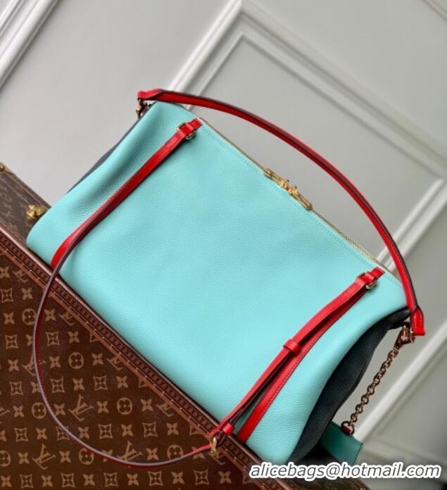 Promotional Louis Vuitton Large Keepall Soft Bag in Grained Leather M13668 Blue 2025
