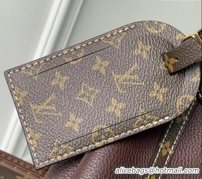 Good Product Louis Vuitton Large Keepall Soft Bag in Grained Leather M13668 Dark Burgundy 2025