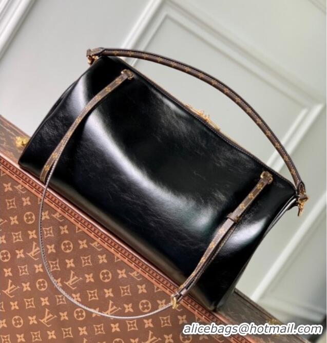 Trendy Design Louis Vuitton Large Keepall Soft Bag in Shiny Leather M13668 Black 2025