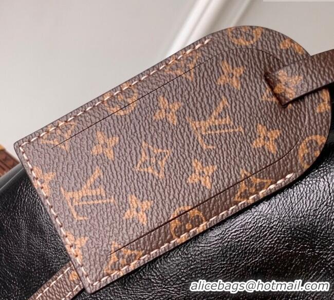Trendy Design Louis Vuitton Large Keepall Soft Bag in Shiny Leather M13668 Black 2025