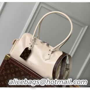 Good Product Louis Vuitton Speedy Cargo Vibe Bag in Lambskin Leather M12965 Vanilla White 2025